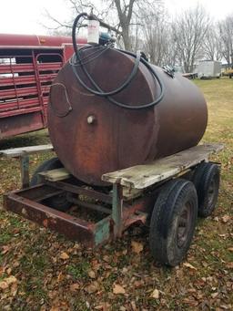 500 Gal. Portable Fuel Tank