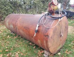 1000 Gal. Fuel Tank w/ Gas Boy Pump