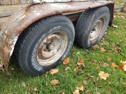 Tandem Axle Bumper Car Trailer