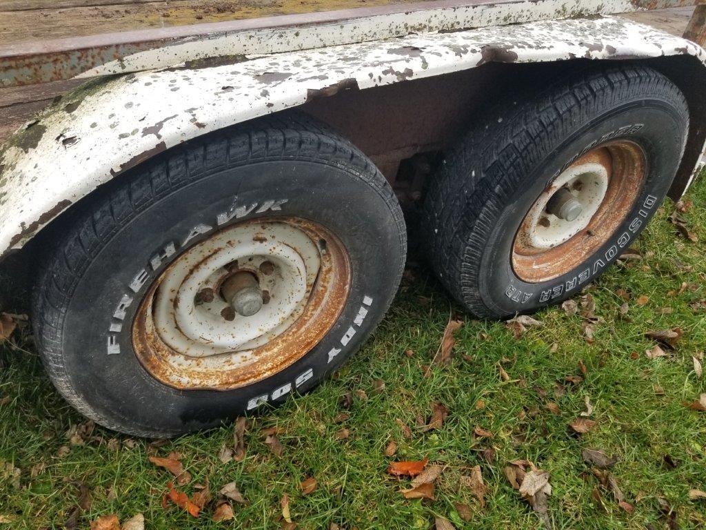 Tandem Axle Bumper Car Trailer