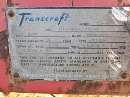 '87 Transcraft 48' TLM-48 Flatbed Trailer