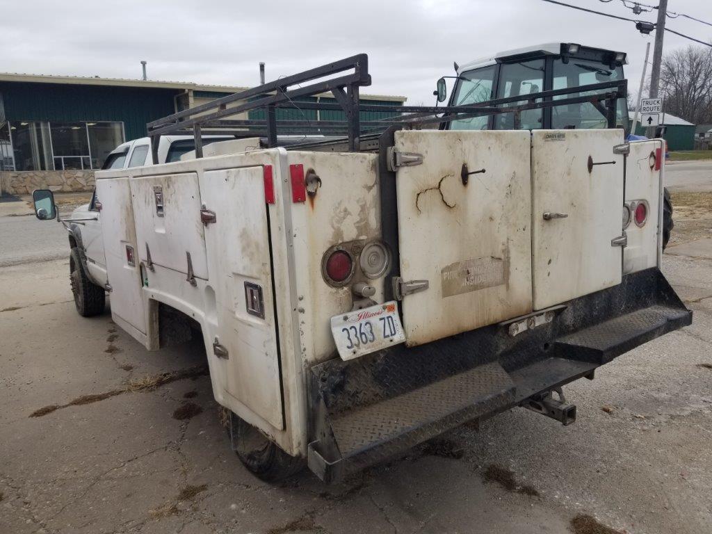 '94 Chevy 3500 4x4 Dually 6.5L Diesel Service Truck