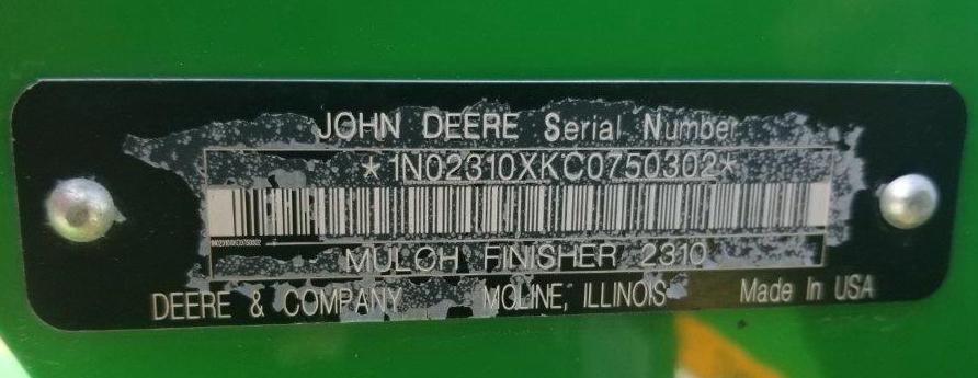 2013 John Deere 2310 30' 9" Soil Finisher