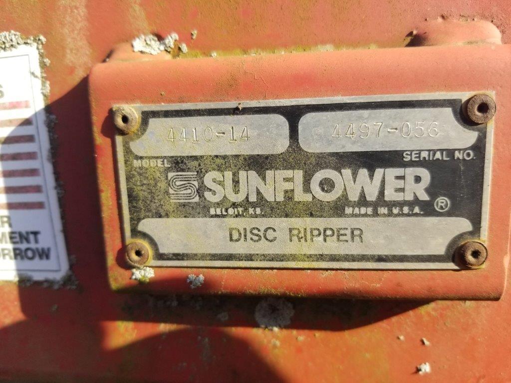 Sunflower 4410 Disc Ripper