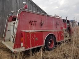 1981 Ford 8000 Alexis Fire Truck