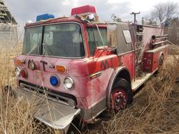 1981 Ford 8000 Alexis Fire Truck