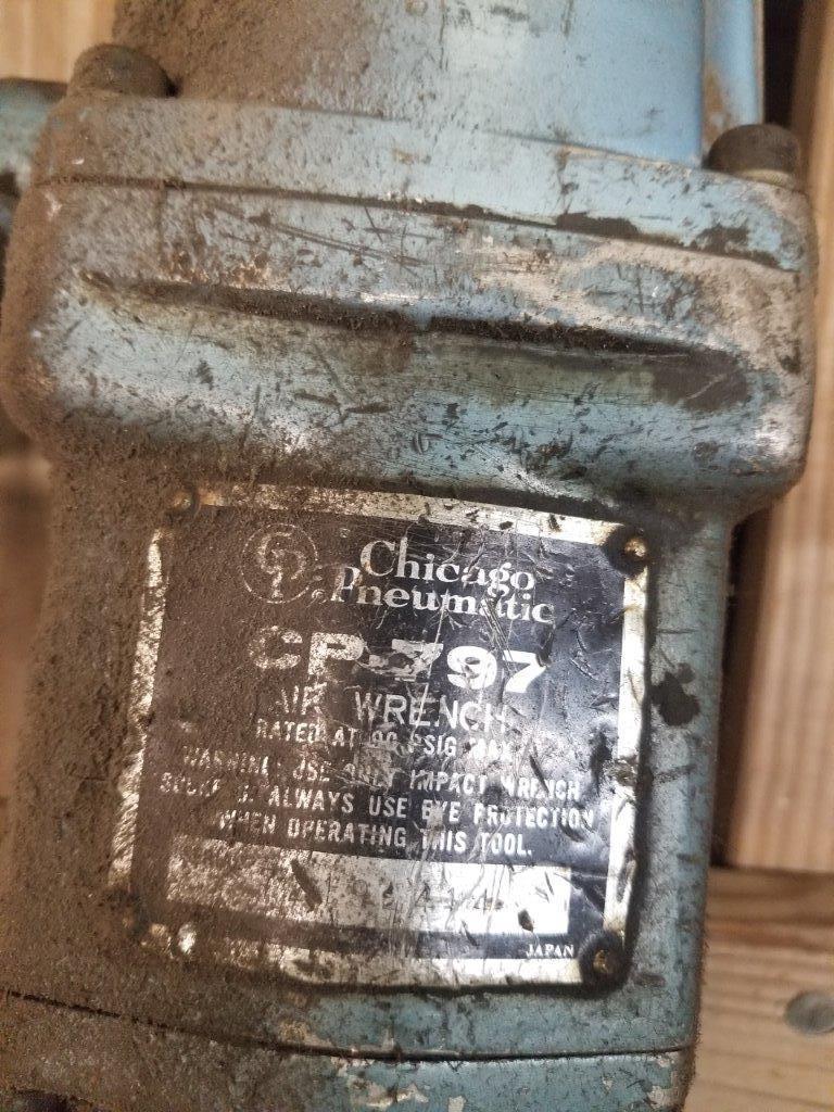 Chicago Pneumatic Long Shank Spline Drive Impact