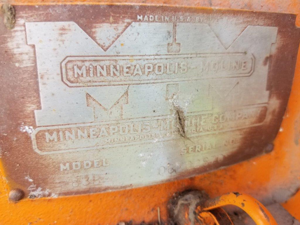 Minneapolis Moline U WF LP Tractor