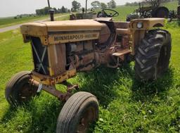 Minneapolis Moline Jet Star WF Gas Tractor