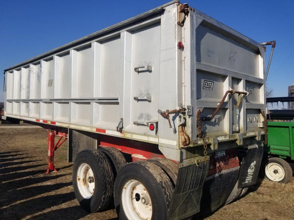 1996 East 26' Alum. Dump Trailer