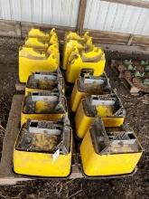 6 -JD 1.6 bu. seed boxes & 6-JD insecticide boxes