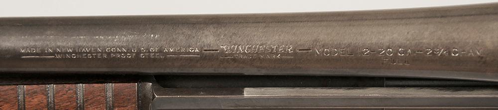 Winchester Model 12 Slide Action Shotgun