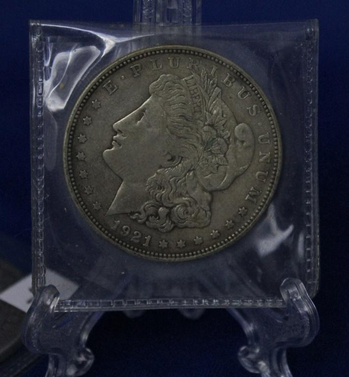 1921D & 1921S Morgan Dollars