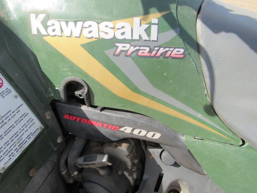 Kawasaki Prairie Quad, 4x4, Auto 400