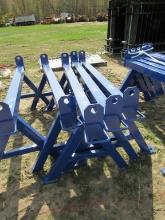 Lot of (4) Sawhorses