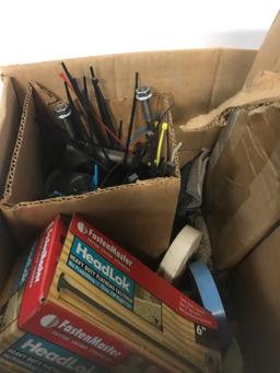 BOX OFMISCELLANEOUS TOOL/PARTS