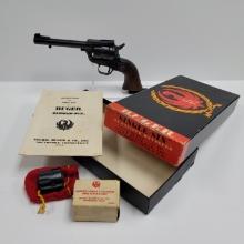 NOS UNFIRED PRE-1970 RUGER SINGLE-SIX CONVERTIBLE REVOLVER