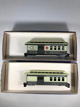 14 Roundhouse HO Gauge train cars