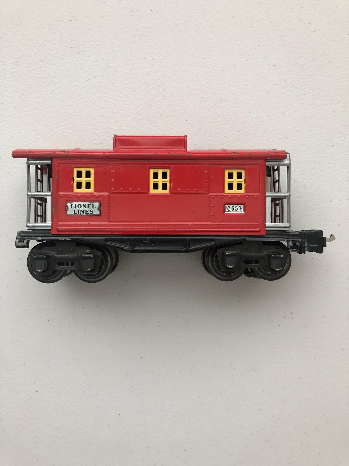 Vintage Pre War Lionel Lines O Gage 2657 Caboose