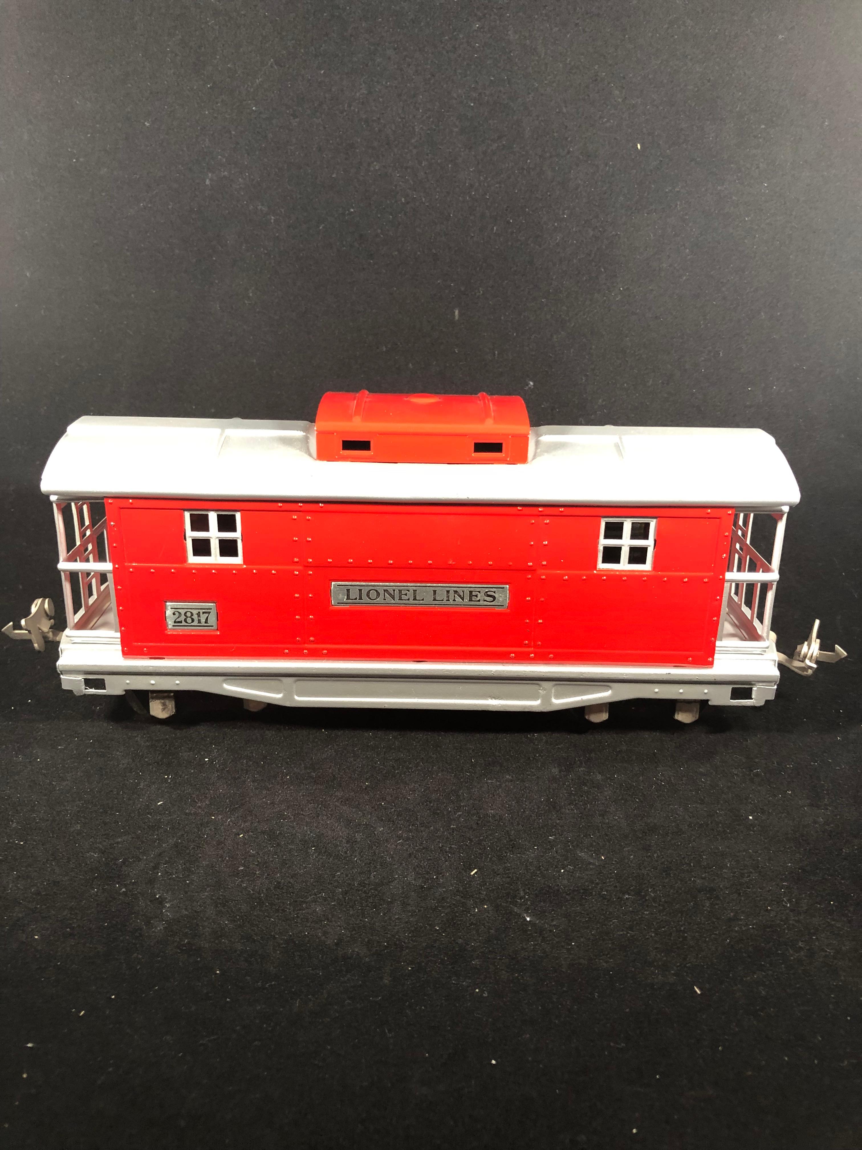 Lionel O Gauge 2817 Red Caboose