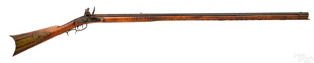 Western Pennsylvania flintlock long rifle