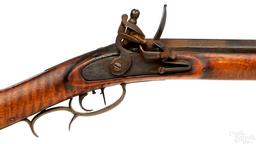 Western Pennsylvania flintlock long rifle