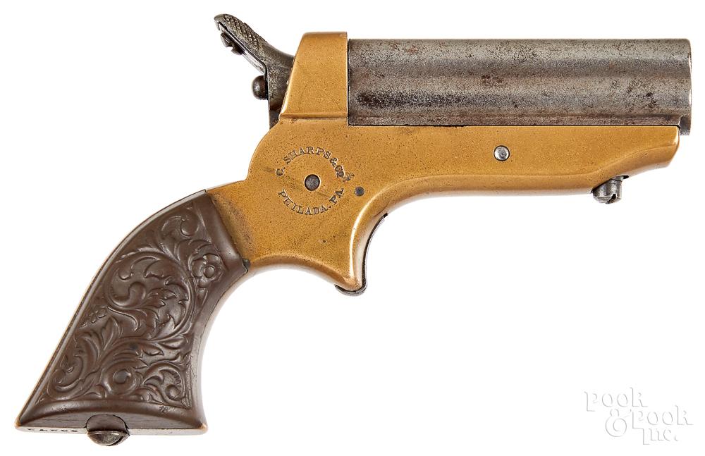 Sharps model 1 pepperbox pistol