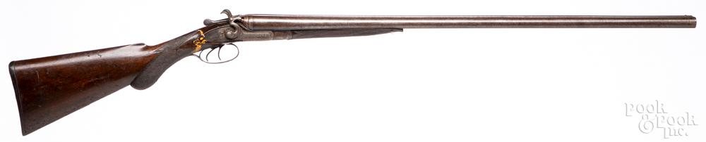 Pittsburgh Fire Arms Co. double barrel shotgun