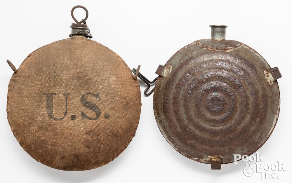 R. H. Gratz, Philadelphia Civil War canteen