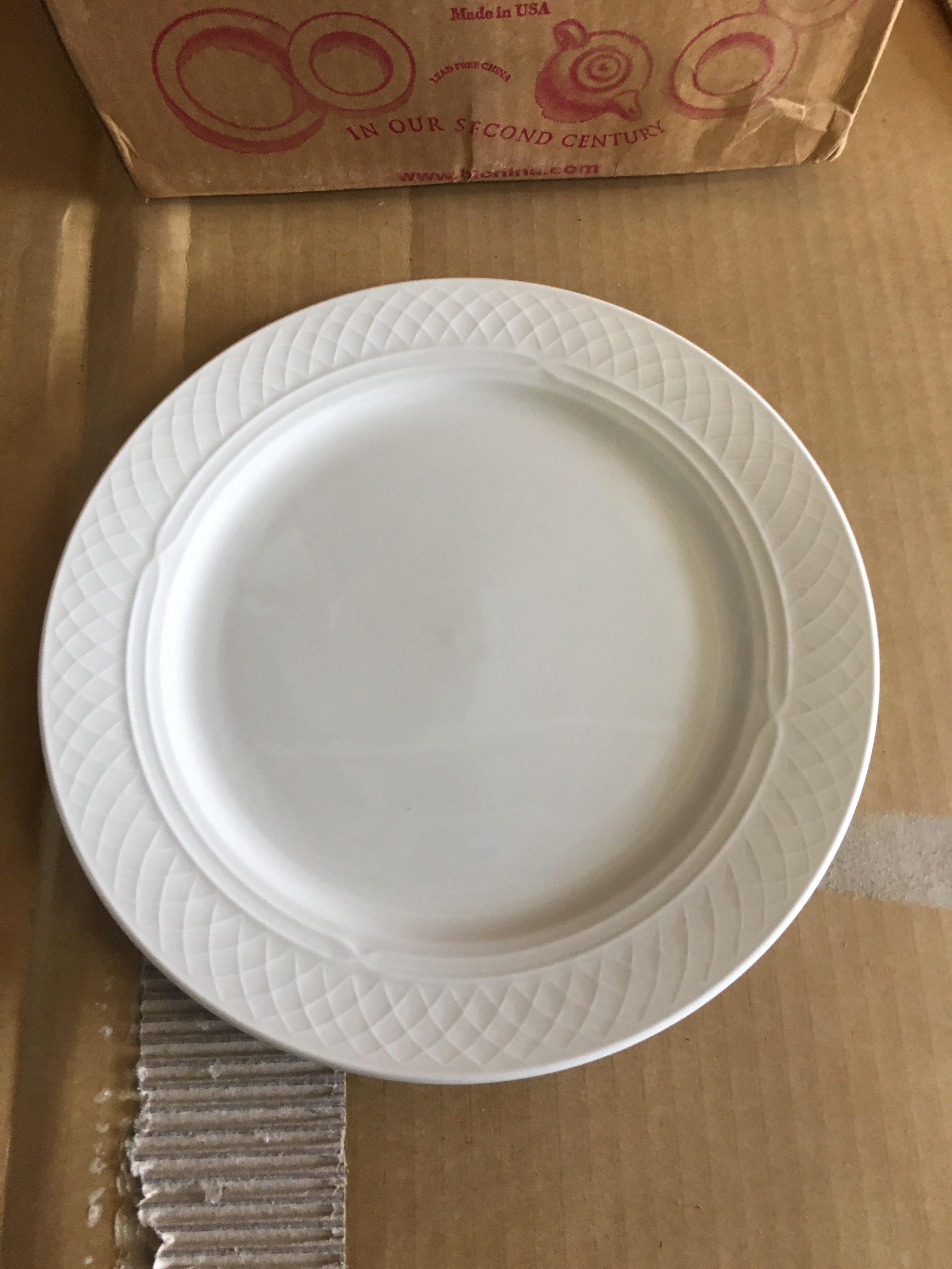 Brand New Homer Laughlin China 10 5/8  inch Gothic Plate