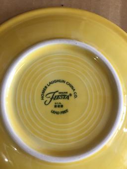 Brand New Homer Laughlin China 6 1/8  inch Fiesta Sunflower  B & B Plate