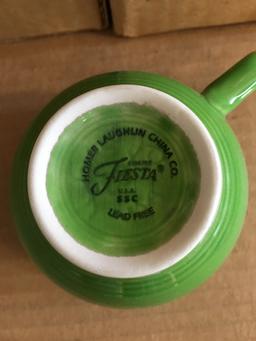 Brand New Homer Laughlin China 7 3/4 oz.  Fiesta Shamrock Cup