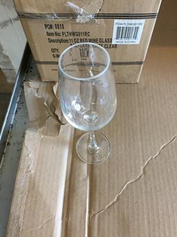 Brand New Thunder Group 7 oz. Poly carbonate Champagne Glasses