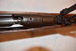 Japanese Araska Rifle with Full Mum, Rear Elevator sight