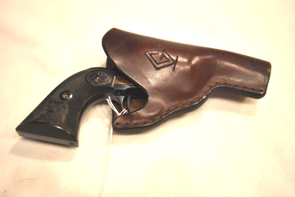 Colt Sheriff's Model SAA 44-40 with Case Color Frame