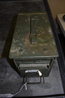 OD Green Ammo Can with apx 200 Mixed 12 ga Shot Shells, mostly Hi Base