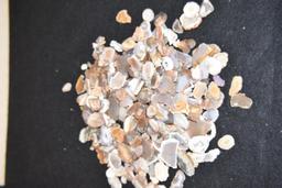 Large Assorment of Sliced Small Mini Agate Slabs 4 lb 5 oz