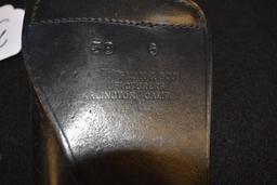 Black Leather Holster Hofman & Son of CALIF