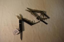 Multi Tools with Plyers, knives, etc. (2) pcs