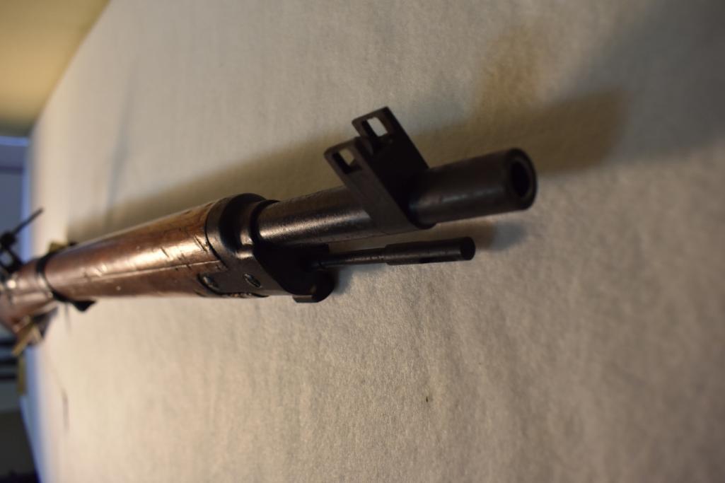 Japanese Arisaka with rear elevator sight with windage