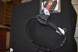 Uncle Mikes Nylon Security adjustable belt with semi auto holster and