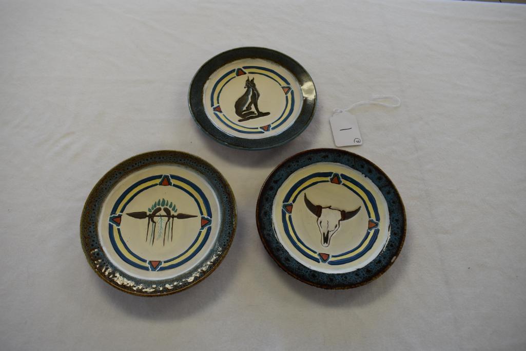 Western and Native American Themed Plates