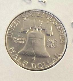 1963 D Franklin Half