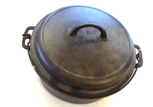 5 Quart Cast Iron Dutch Oven, Porcelian Lined Lid