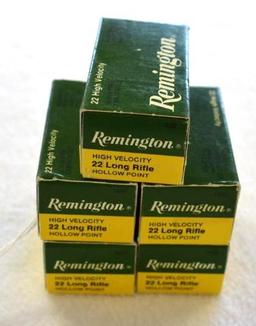 Remington High Velocity .22 Long Rifle Ammo