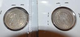 Liberty Head "V" Nickels: 1883 No Cents & 1902 with Cents