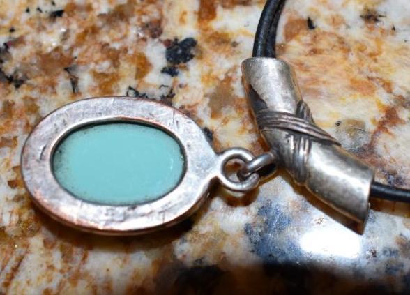 Sterling and Turquoise Pendants; Stamped 925 and one marked & Sgn. EJ; Beaded Bracelet (3 pcs )