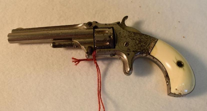 Antique Smith & Wesson Model 1 Spur Trigger Pocket Revolver