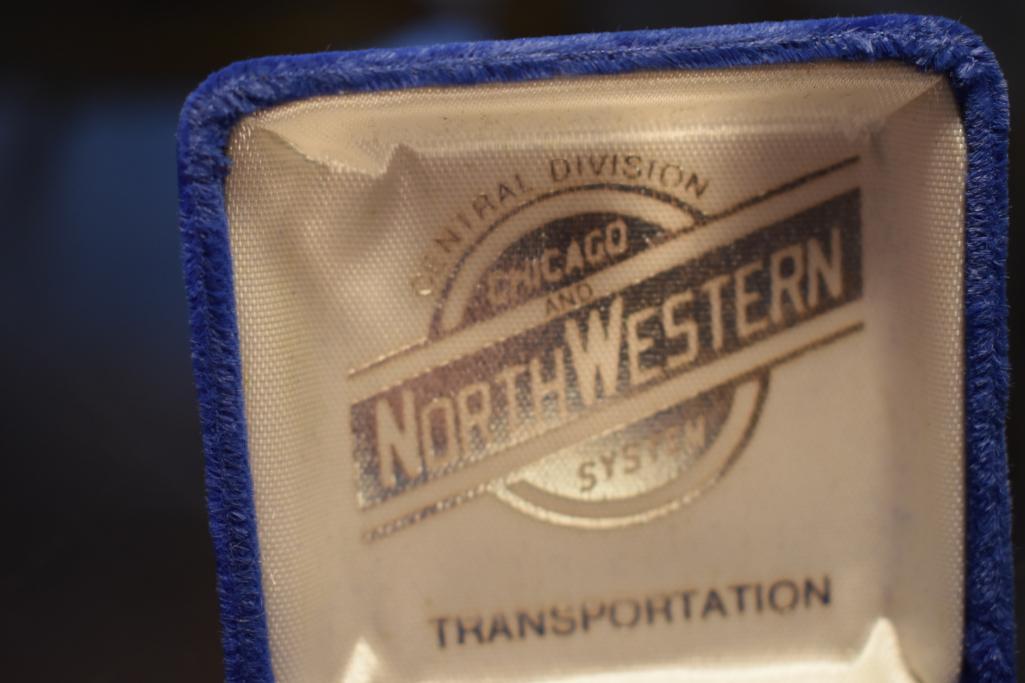 Chicago Railway, North Western, Central division Transportation 1 Oz .999 Fine Silver