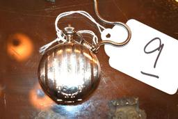 Quartz Pocket watch with chain